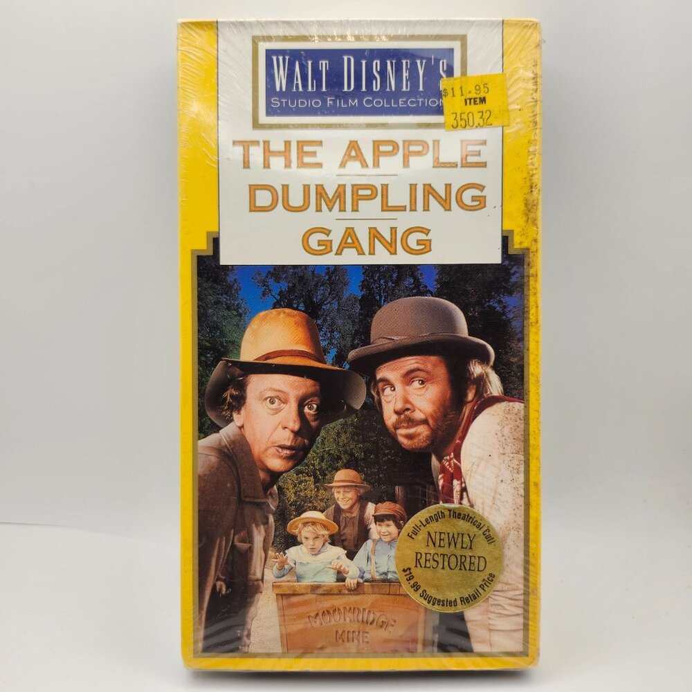 The Apple Dumpling Gang VHS Walt Disney Sealed Tim Conway Don Knotts Comedy